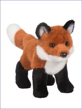 Douglas Plush New w/ Tag Red Fox Bushy Wild Stuffed Animal
